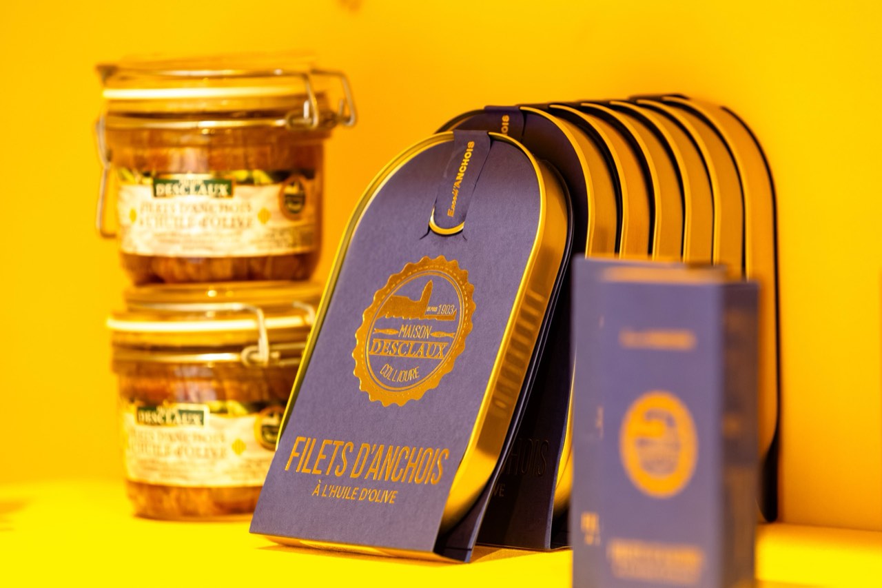 Bocaux d'anchois marinés Maison Desclaux à l'huile d'olive